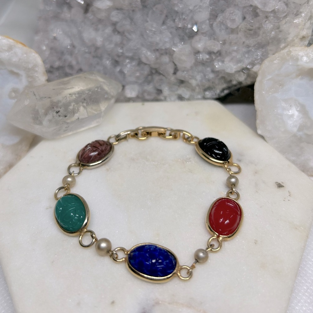 Vintage Egyptian Revival Bracelet